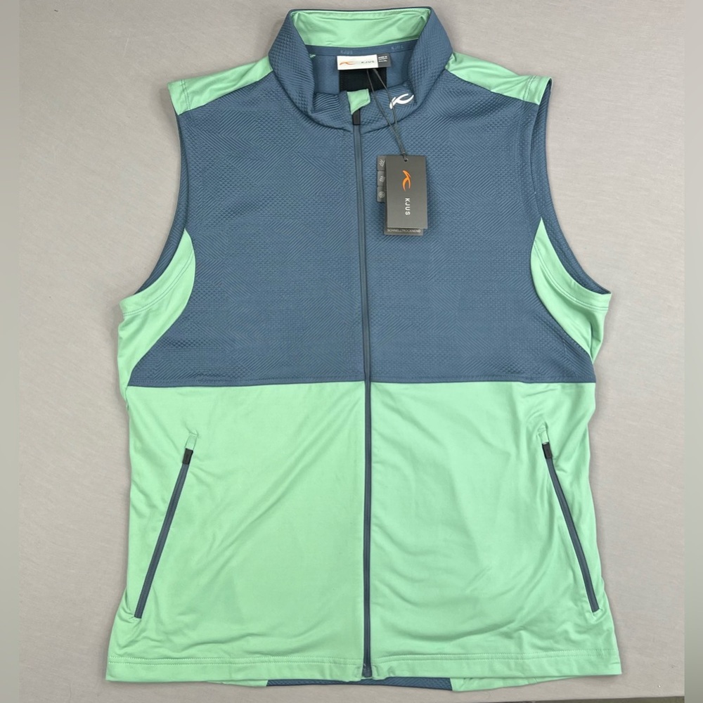 KJUS DELIAN GOLF VEST - LIGHTWEIGHT STRETCH VENTILATED QUICK DRY